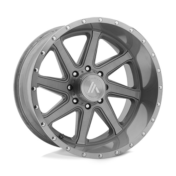 Asanti Off Road Wheels AB814 WINDMILL Titanium-Brushed 22x12