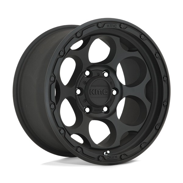 KMC Wheels KM541 DIRTY HARRY Textured Black 18x8.5 6X139.7