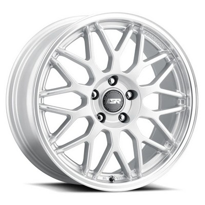 ESR Wheels AP1 Hyper Silver/Machine Lip 18x9.5 5X114.3 et22