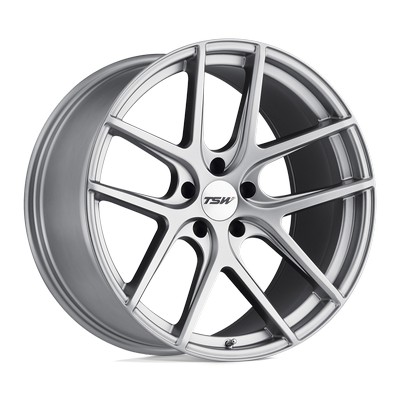 TSW Wheels GENEVA MATTE TITANIUM SILVER 17x8 5X114.3 et40 cb76.1
