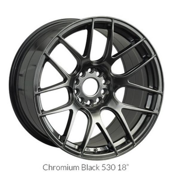 530 Chromium Black 18x9.75 5x100/5x114.3 et20 cb73.1
