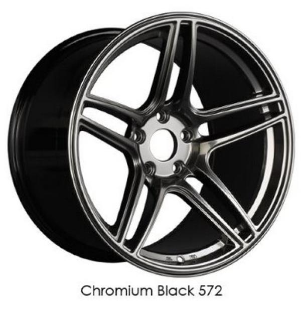 572 Chromium Black 18x10.5 5x114.3 et25 cb73.1