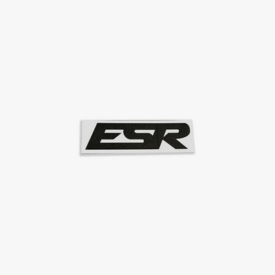 ESR Wheels SMALL DECALS BLACK 1 QTY = 2 PIECES 5.25'X1.5'
